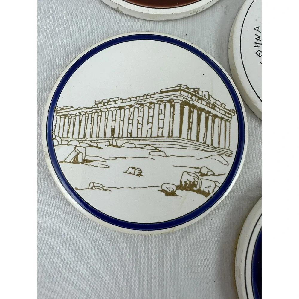 Pandora Greek Coasters 3.5